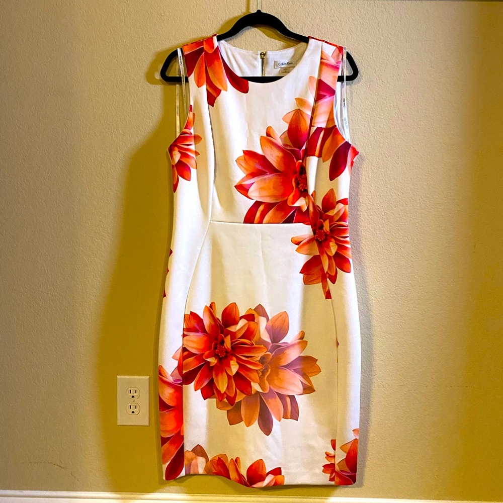 Womens Calvin Klein Sheath dress size 14